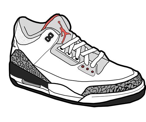 nike air jordan 1 sketch